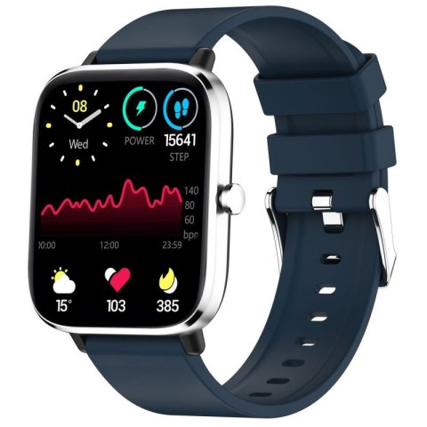 Smartwatch GIEWONT Dynamic SmartCall GW230-4 - Silver/Deep Ocean