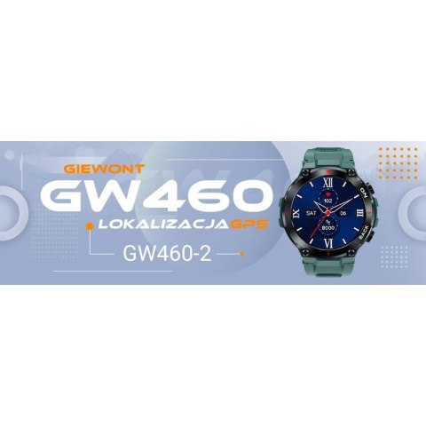 Smartwatch GIEWONT Pionier GPS GW460-2 - Sea Green
