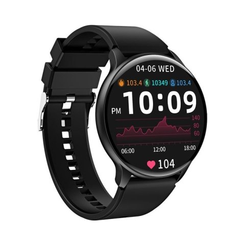 Smartwatch VELTORI VT160-1 Czarny Pasek Silikonowy