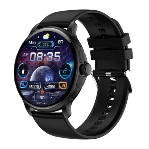Smartwatch Damski Rubicon RNCF35 BLACK Bransoleta + Pasek