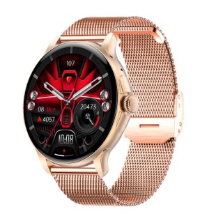Smartwatch Damski Rubicon RNCF35 ROSE GOLD Bransoleta + Pasek Pink