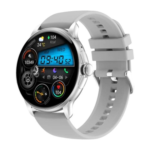 Smartwatch Damski Rubicon RNCF35 SILVER Bransoleta + Pasek