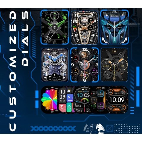 Smartwatch Męski Rubicon RNCF24-2 GREY