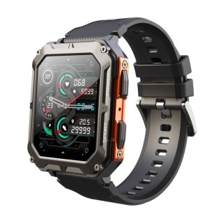 Smartwatch Męski Rubicon RNCF27 BLACK/ORANGE