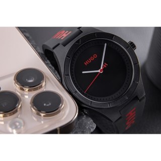 Zegarek Męski HUGO Lit For Him Black 1530343 + BOX