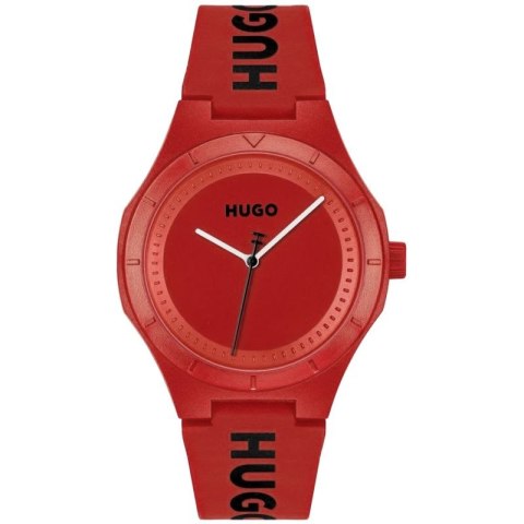 Zegarek Męski HUGO Lit For Him Red 1530346 + BOX