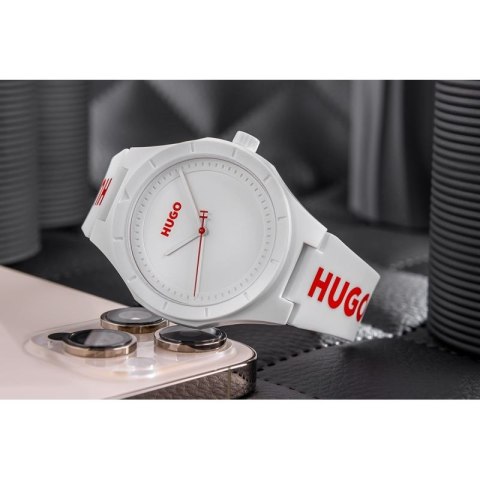 Zegarek Męski HUGO Lit For Him White 1530345 + BOX
