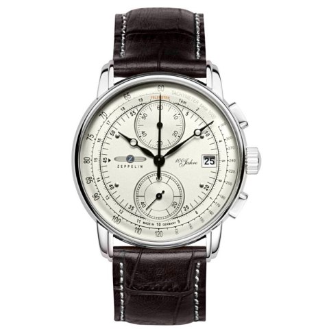 Zegarek Męski ZEPPELIN 100 Yahre Chronograph 8670-1 + BOX