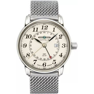 Zegarek Męski ZEPPELIN LZ127 Graf Zeppelin GMT 7642M-5 + BOX