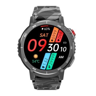 Smartwatch Męski RUBICON RNCF08 Black/Moro SMARUB232