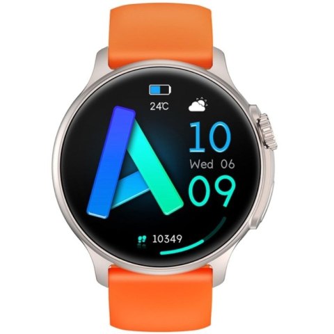 Smartwatch Męski RUBICON RNCF12 Tytan/Orange SMARUB245