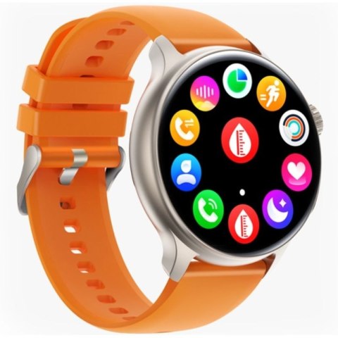 Smartwatch Męski RUBICON RNCF12 Tytan/Orange SMARUB245