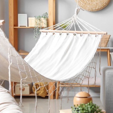 Hamak ogrodowy 2 osobowy Luxe XXL 250x150 cm niebieski 1021201