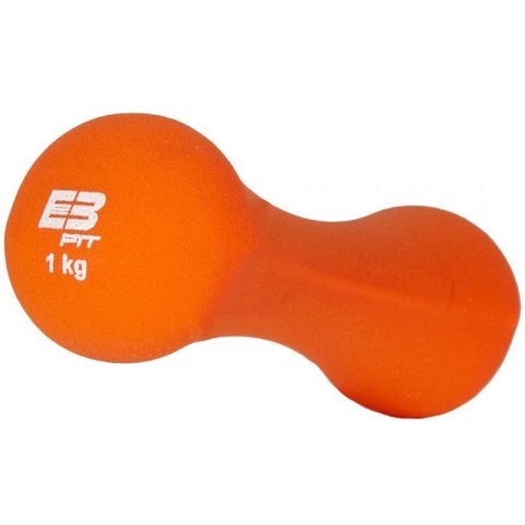 Hantla neoprenowa EB FIT 1 kg pomarańczowa 1029238