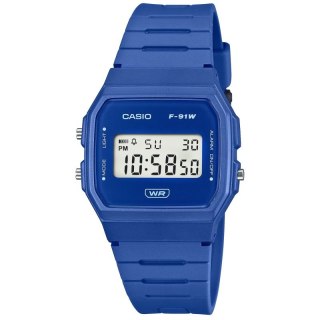Zegarek CASIO Unisex F-91WB-2A1DF + BOX