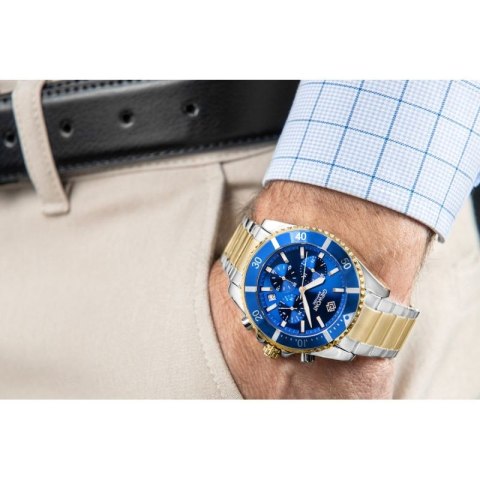 Zegarek Męski Giewont Chronograph Sapphire Multikolor GW3970-B5