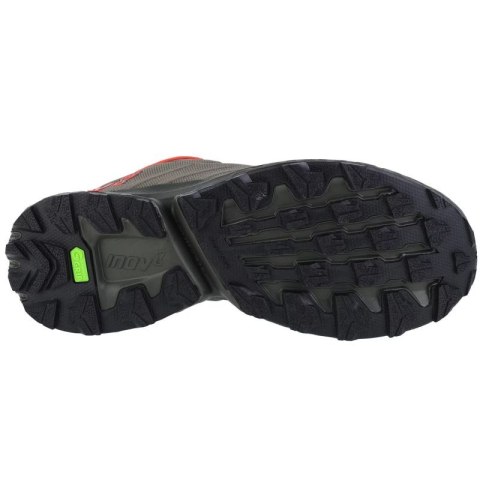 Buty Inov-8 RocFly G 350 oliwkowo-pomarańczowe męskie.