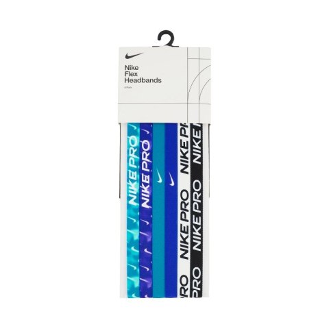 Opaski na włosy Nike Flex Headbands 6 szt. N1011930388OS