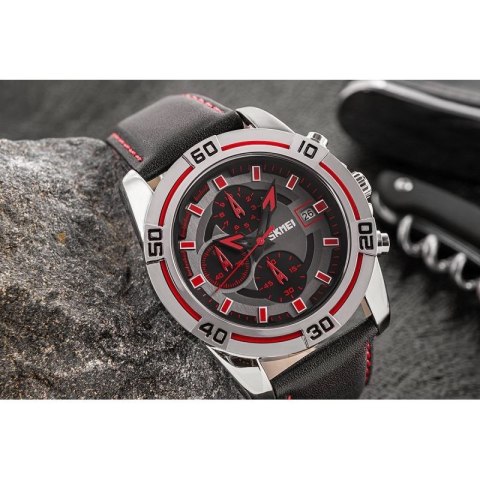 Zegarek Męski Skmei 9156SIRD + BOX