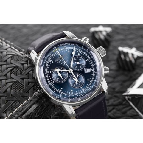 Zegarek Męski ZEPPELIN 100 Yahre 7680-3 + BOX