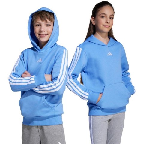 Bluza dla dzieci adidas Essentials Hoodie 225 niebieska JN2424