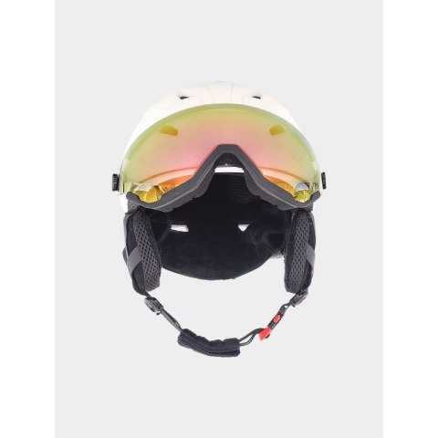 Kask narciarski z goglami uniseks 4F 4FWAW24AHELU090-11S