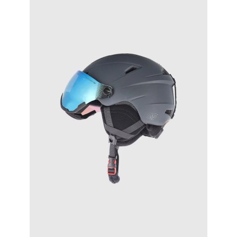 Kask narciarski z goglami uniseks 4F 4FWAW24AHELU090-22S