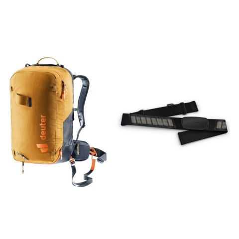 Plecak Deuter Alproof Lite 20 SL - cinnamon/black + Czujnik Garmin HRM Dual