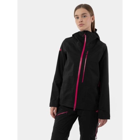 4F Kurtka damska skiturowa 4FPRO membrana DERMIZAX® 20 000 H4Z22KUDN009-22S Czarny