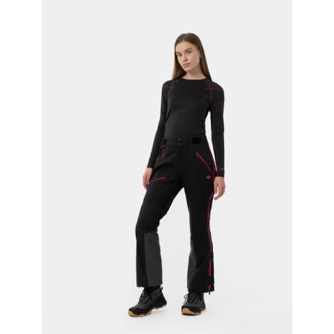 4F Spodnie damsmie skiturowe membrana Dermizax® 20 000 H4Z22SPDN005-22S Czarny