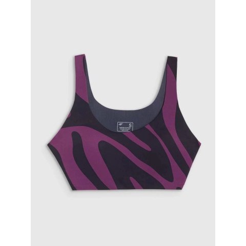 Biustonosz do jogi i pilatesu ze średnim wsparciem 4F 4FWSS25USBAF165-50A