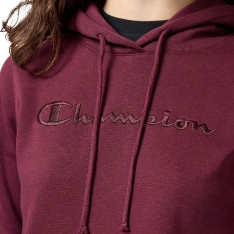 Bluza damska Champion Hooded Sweatshirt bordowa 118379 RS522