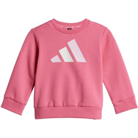 Dres dla dzieci adidas Essentials różowo-szary JY0303