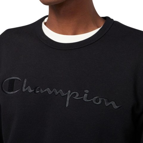 Bluza męska Champion Crewneck Sweatshirt czarna 220272 KK001