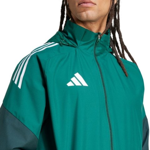 Kurtka męska adidas Tiro 25 Competition All-Weather zielona JI8936
