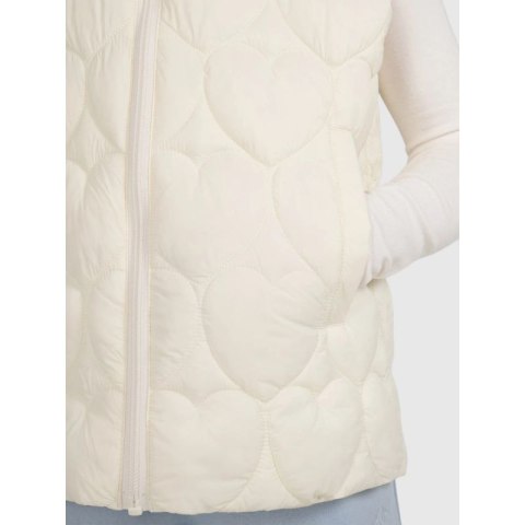 Bezrękawnik puchowy z wypełnieniem syntetycznym dziewczęcy 4F 4FJRAW25TVJAF323-11S