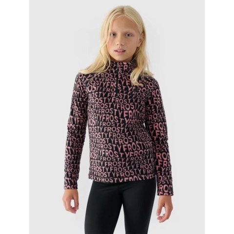 Bielizna termoaktywna polarowa (góra) dziewczęca 4F Junior 4FJWAW24UFLEF051-64A