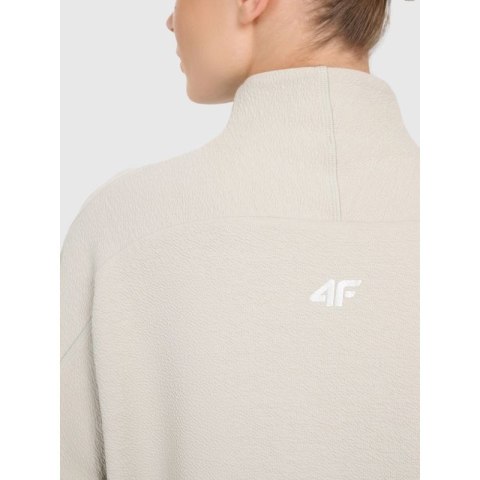 Bluza dresowa do jogi i pilatesu damska 4F 4FWAW25TFSWF589-12S