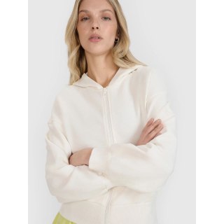 Bluza dresowa rozpinana z kapturem damska 4F 4FRSS25TSWSF2195-11S