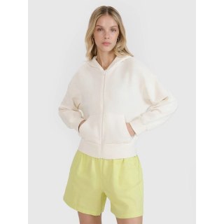 Bluza dresowa rozpinana z kapturem damska 4F 4FRSS25TSWSF2195-11S