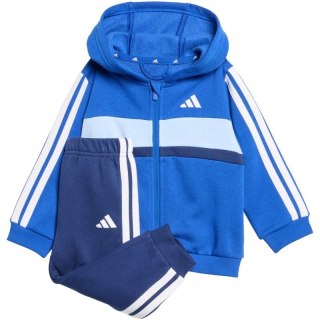 Dres dla dzieci adidas Essentials Tiberio 3 Stripes Fleece niebieski KC6004
