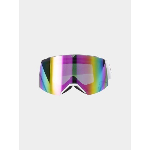 Gogle narciarskie z multibarwną powłoką dziewczęce 4F Junior 4FJWAW24AGOGF040-10S