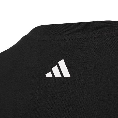 Koszulka dla dzieci adidas Codes Collegiate Graphic Tee czarna JL6139