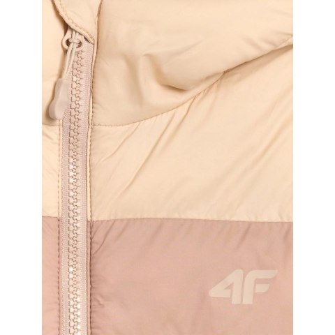 Kurtka puchowa z wypełnieniem syntetycznym dziewczęca 4F 4FJRAW25TDJAF0771-83S