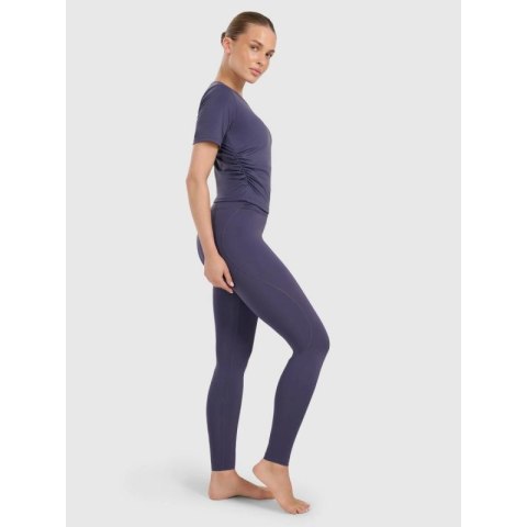 Legginsy do jogi i pilatesu szybkoschnące damskie 4F 4FWAW25TFTIF369-31S