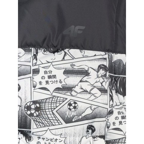 Bezrękawnik puchowy z wypełnieniem syntetycznym chłopięcy 4F 4FJRAW25TVJAM321-10A