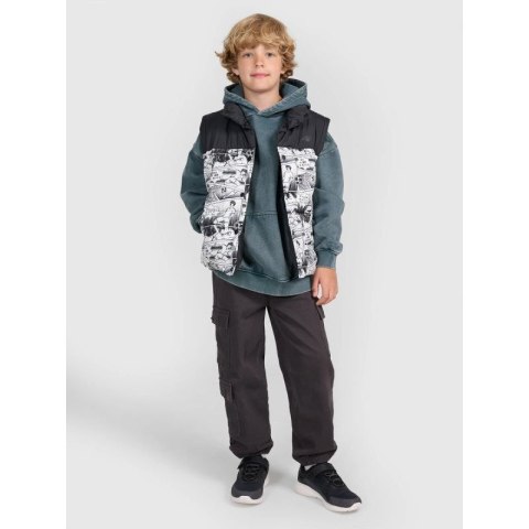 Bezrękawnik puchowy z wypełnieniem syntetycznym chłopięcy 4F 4FJRAW25TVJAM321-10A