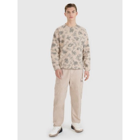 Bluza dresowa nierozpinana bez kaptura męska 4F 4FRSS25TSWSM2180-83A