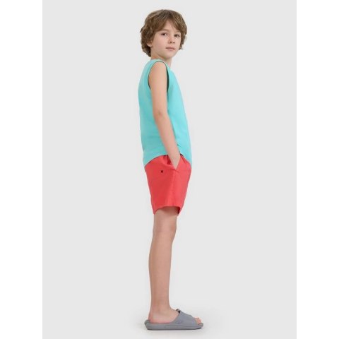 Spodenki plażowe boardshorty chłopięce 4F 4FJWSS25UBDSM117-63S