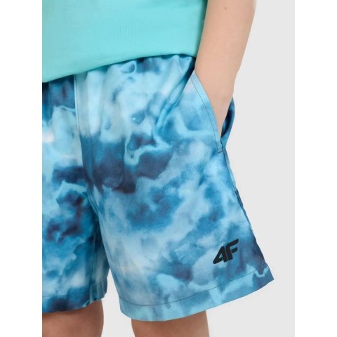 Spodenki plażowe boardshorty chłopięce 4F 4FJWSS25UBDSM118-90A